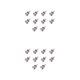thumbnail image 3 of Moyic 10Pcs/Lots Guitar Strap Locks Wear-resistant End Electric Guitar Bass Tail Nail Pegs Classical Lock Anti-skidding Button 2piezas, 3 of 6