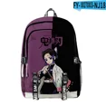 thumbnail image 3 of Cross-border New Anime Demon Slayer Color Print Travel Outing Student Classroom School Bag Shoulder Travel Backpack, 3 of 5