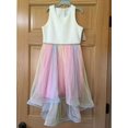 thumbnail image 2 of Emily Rose Girls 7-16 Sleeveless Rainbow Tutu Dress, 2 of 4