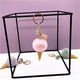 thumbnail image 5 of LLavero de pompón de helado para mujer, colgante de felpa de dibujos animados, llavero de cono de coche, Bola de Pelo, accesorios de regalo creativo, 5 of 5