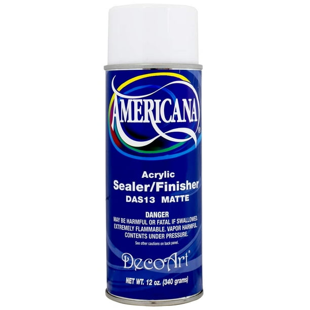 12 Pack DecoArt® Americana® Matte Acrylic Spray Sealer & Finisher