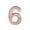 6, variant on Bwomeauty Home Decorations, Modern House Numbers Mailbox Numbers 0-9 Self-Adhesive Street Door Home Address Metal Numbers For Outside Or Inside Signs Easy Install, Home Gifts
