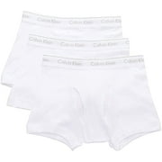 Calvin Klein Mens Cotton Classics 3-Pack Trunk Large New White 3