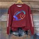 thumbnail image 1 of Ailaofu Womens Long Sleeve Shirt Pullover Tops, Loose Casual Crewneck T-Shirt Lightweight Sweatshirt, 1 of 3