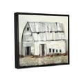 thumbnail image 3 of Stupell Industries Rustic White Barn Among Countryside Nature Grasses Painting Jet Black Floating Framed Canvas Print Wall Art, Design by Sally Swatland, 3 of 5