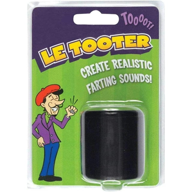 Pooter Fart Machine Toy Rubber Le Tooter Create Fart Sounds Best Novelty Joke Gifts Joke Children's Day Party Toy (Black2)