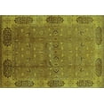 thumbnail image 1 of Ahgly Company Indoor Rectangle Oriental Turquoise Blue Industrial Area Rugs, 7' x 9', 1 of 4