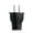 Black, variant on 5V 1A Single USB Wall Charger US Plug Portable Mini Travel Charging Block Overcharge Protection Phone Charger