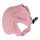 thumbnail image 4 of Sombrero para el Sol para Perros, Moda Informal, protección UV, Transpirable, Orificios para las Orejas, Sombrero Ajustable para Mascotas para Viajes al Aire Libre, Camping, Rosa M, 4 of 5
