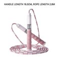 thumbnail image 1 of VONKY Adjustable Steel Jump Rope Beaded Heavy Skipping Rope for Kids Women Men Fitness, 1 of 8