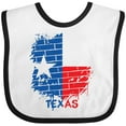 thumbnail image 3 of Inktastic Graffiti Texas State Flag Boys or Girls Baby Bib, 3 of 4