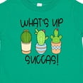 thumbnail image 4 of Inktastic What's Up Succas Funny Cacti Plants Boys or Girls Baby T-Shirt, 4 of 5