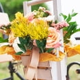 thumbnail image 2 of FONDOTIN 3pcs Flowers Artificial for Decoration Faux Flower Stems Multi Iron Centerpiece for Events, 2 of 8