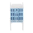 thumbnail image 2 of 1:12 casa de de de vitrina de casas de miniatura accesorios de librería Mini muebles decoración accesorios de Azul Hugo gabinete de casa de muñecas en miniatura, 2 of 10