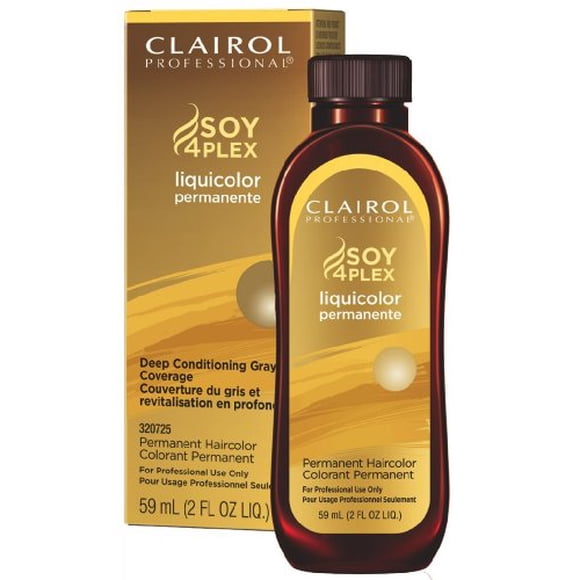 clairol Professional Soy4plex Liquicolor Coloration Permanente pour Cheveux, Blond Neutre Doré Très Clair