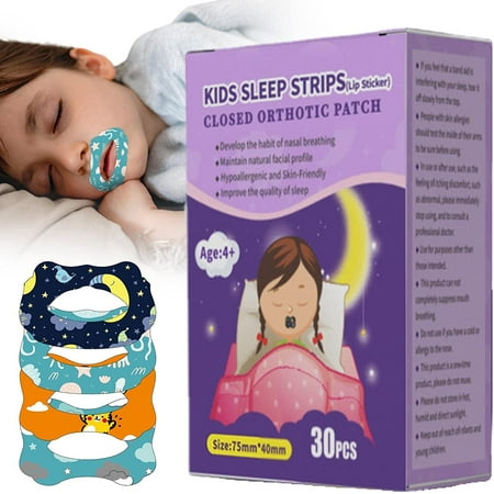 Mouth Breathing Patch - Mouth Tape For Sleeping,30-pcs Anti-Snoring