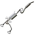 thumbnail image 1 of Northeastern Exhaust | Stainless Steel Center and Rear Muffler Exhaust System Kit Compatible for Infiniti Qx4 2001-2003 | Nissan Pathfinder 2001-2004 3.5L | Free Gaskets and Clamps Included, 1 of 4