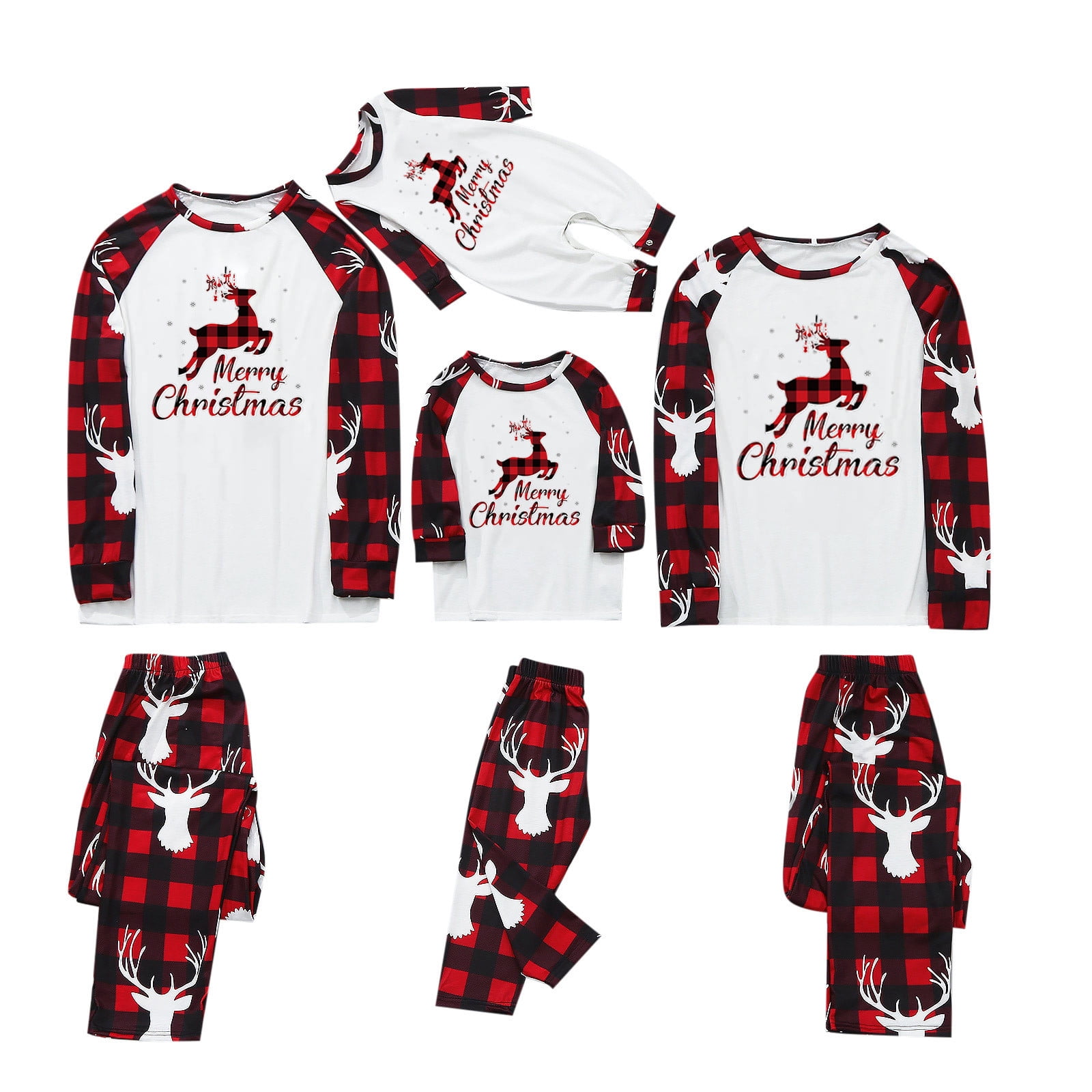 Stamzod Matching Christmas Pajamas for Family ,Xmas Pjs Parent-Child ...