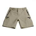thumbnail image 5 of Bxsruta Men's Nylon Cargo Shorts with Multi Pockets Lightweight Straight Leg Casual Everyday Outdoor Hiking Breathable Quick Dry, 5 of 8