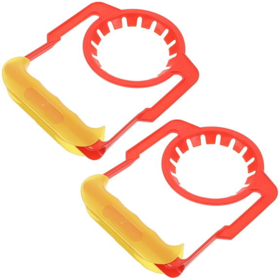 LABSERRON Curved Handle Water Bottle Lifter for Outdoor 2Pcs 5.5x4.5x0.8In