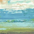 thumbnail image 2 of Nicoll, Suzanne 26x26 White Modern Wood Framed Museum Art Print Titled - Beach Wash No. 4, 2 of 4