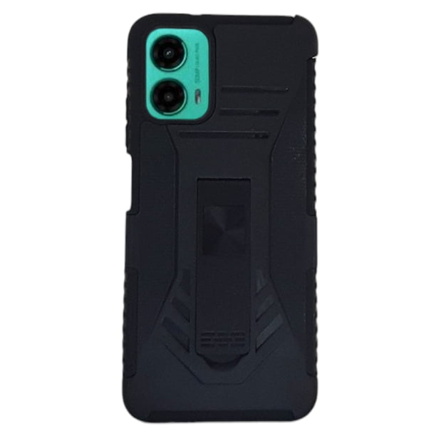 Funda Uso Rudo Clip Blindaje Para Samsung G45 Más 2 Micas De Pantalla