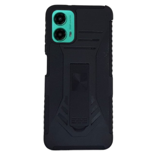 Funda Uso Rudo Clip Blindaje Para Samsung G45 Más 2 Micas De Pantalla