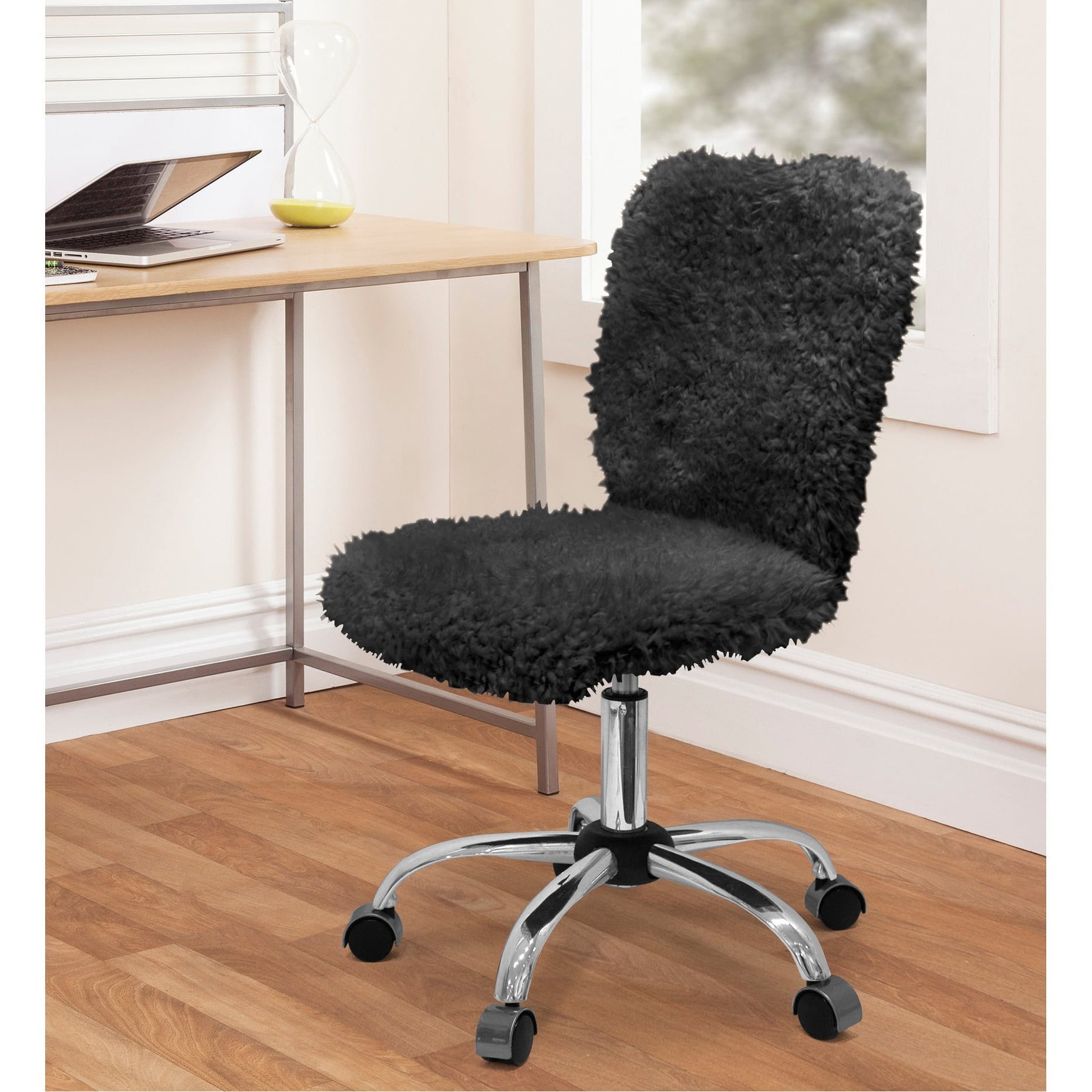 Silver Orchid Urban Shop Task Chair White