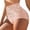 Light Pink, variant on Women's High Waisted Shapewear Panties Tummy Control Breathable Liner with Lifting Seamless Daily Full Coverage Shaping Underwear Beige,L