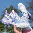 thumbnail image 3 of Bolognifi 2026 Fashion Casual Running Outdoor Sneakers Men's Shoes Training Sports Basketball - PURPLE_7, 3 of 7