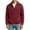 Red, variant on LEKWK Cardigan Sweater for Men Waffle Knit Casual Long Sleeve Shawl Collar Button Down Knitwear Warm Fall Winter Outerwear with Pockets for Daily Wear