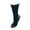 Navy, variant on Dr. Scholl's  Amercian Lifestyle Advanced Relief Crew Socks (2 Pair) (Women)