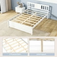 thumbnail image 6 of Gymax Full Size Bed Frame w/ Headboard Wood Slat Support No Box Spring Needed, 6 of 10