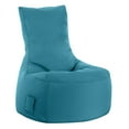 thumbnail image 1 of Gouchee Home Swing Brava Turquoise Bean Bag Chair – Water-Repellent Fabric with Polystyrene Bead Filling, Suitable for Adults and Teens, Lightweight & Portable Seating for Bedroom, Dorm or Living Room, 1 of 10