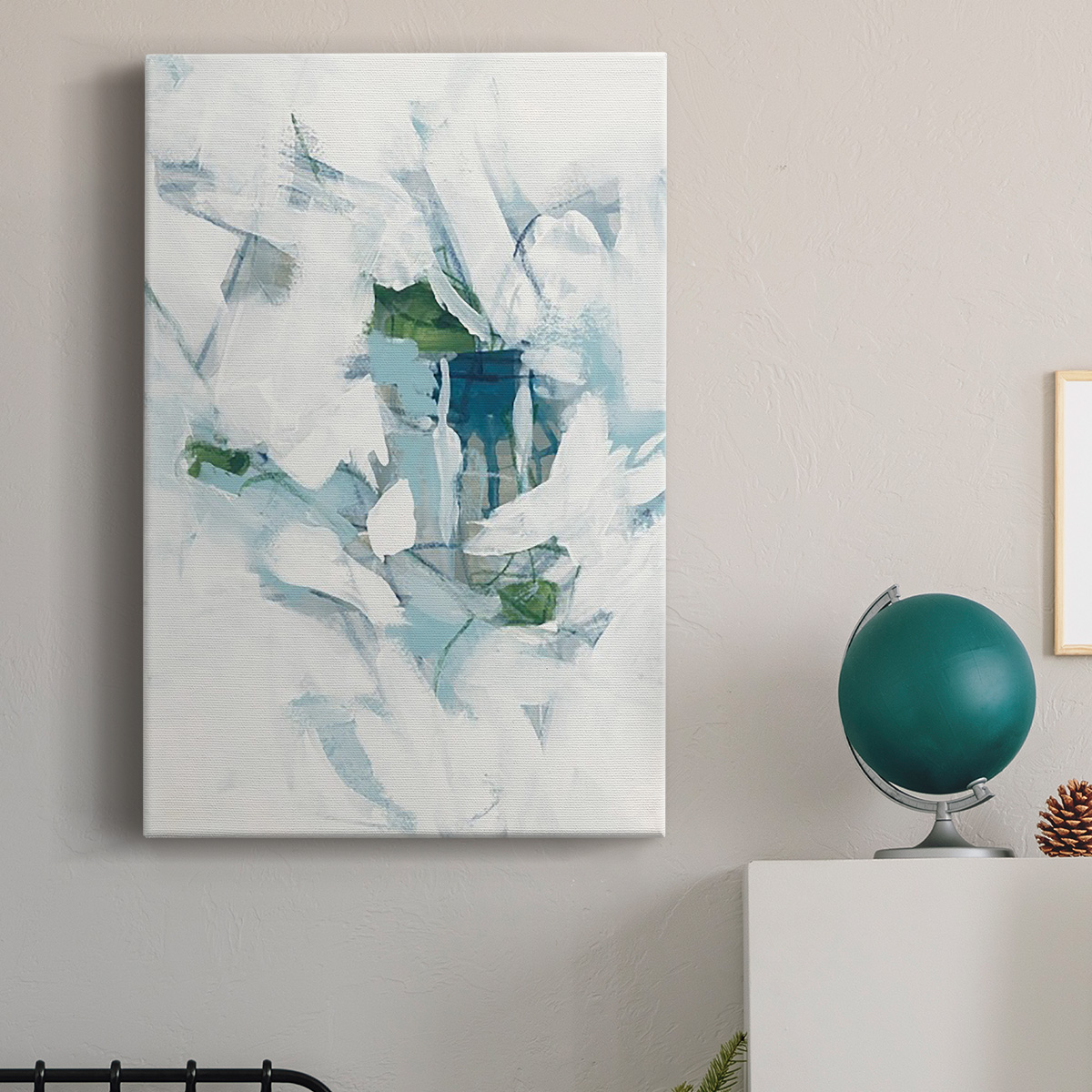 Ice Cavern III Premium Gallery Wrapped Canvas - Ready to Hang
