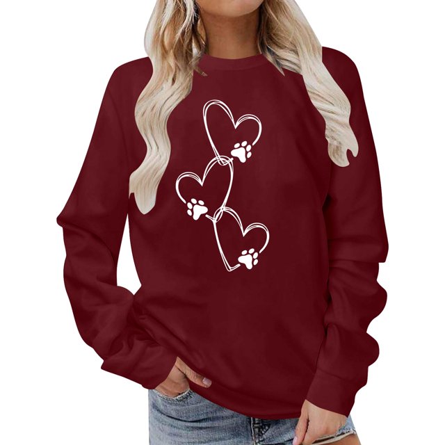 Chandail en Molleton d'Hiver pour Femmes Mode Festive Imprimé de Noël Col Rond Veste Bohème Vêtements d'Automne Surdimensionnés Vêtements d'Athlète pour Femmes Robes avec Cardigan Assorti Chandails en Molleton pour Femmes