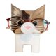 thumbnail image 1 of Montura de gafas con animales bonitos Decoración para el hogar Montura de gafas de escritorio, 1 of 6