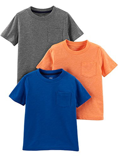 Simple Joys by Carters girls 3-Pack Solid Short-Sleeve Tee Shirts T-Shirt Set