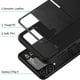 thumbnail image 4 of Funda para teléfono móvil KeziHome Galaxy Z Flip 4 de piel auténtica negra, 4 of 8