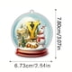 thumbnail image 3 of Adorno para Coche de Acrílico con 26 Letras de Cristal Amarillo, Colgante para Árbol de Navidad, Decoración Del Hogar, 3 of 3