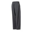 thumbnail image 6 of BVnarty Mens Baggy Casual Dress Pants Lightweight Pleated Old Money Style Wide Leg Loose Relaxed Fit Trousers Dark Gray L, 6 of 6