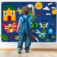 thumbnail image 2 of Planche en Feutre pour Préscolaire avec Crochet Jouets Éducatifs pour Tout-Petits Cadeau Réutilisables Planche de Ferme Ensemble de Jouets Interactifs Mural 40.5x29.5 Pouces, 2 of 11