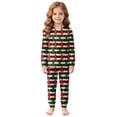 thumbnail image 5 of Xyant Toddler Christmas Pjs, Boys Girls Long Sleeve Top and Pants Pajamas Set Kids 2 Piece Soft Cotton Sleepwear 2-3T, 5 of 7