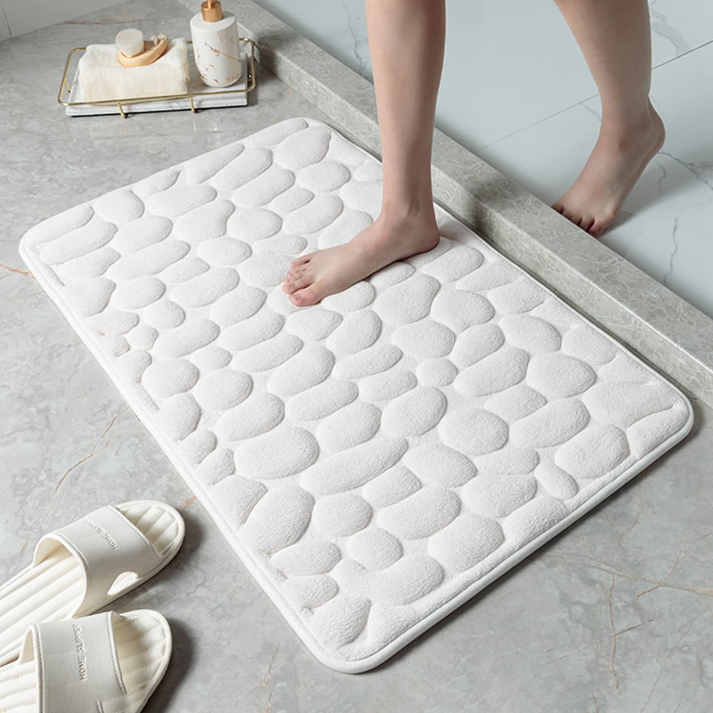 Bath Rug Non-slip Absorbent Soft Memory Foam Bathroom Carpet Shower Floor Mat US 