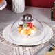 thumbnail image 2 of 2 cubiertas para alimentos, cubiertas para pasteles con asas, cubiertas transparentes para servir pasteles, tapas decorativas para pasteles, protectores de alimentos, 2 of 8