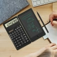 thumbnail image 2 of Yinanstore Desktop Calculator with Drawing Pad and Pen Silicone Button Portable LCD Screen Small Pocket Calculator for School Accounting Scientific Function, 2 of 8