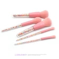 thumbnail image 2 of DFC Brosse en Plastique Ensemble de Granules Cosmétiques Pcs Manche Transparent  5 Brosse Colorée, 2 of 8