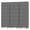 Dark Gray_B14, variant on Aqzb Room Divider 70.87" x 65.75" Portable Room Dividers and Folding Privacy Screens, with Wheels Divider for Room Separation, 3 Panel Partition Room Dividers Screen Light Grey