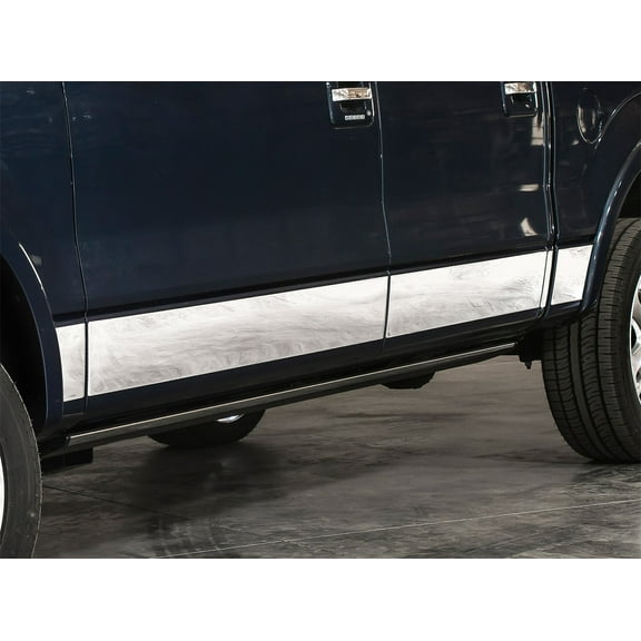 ICI (Innovative Creations) T4143-304M Rocker Panel Molding Fits select: 2011-2014 FORD F350, 2011-2014 FORD F250 SUPER DUTY