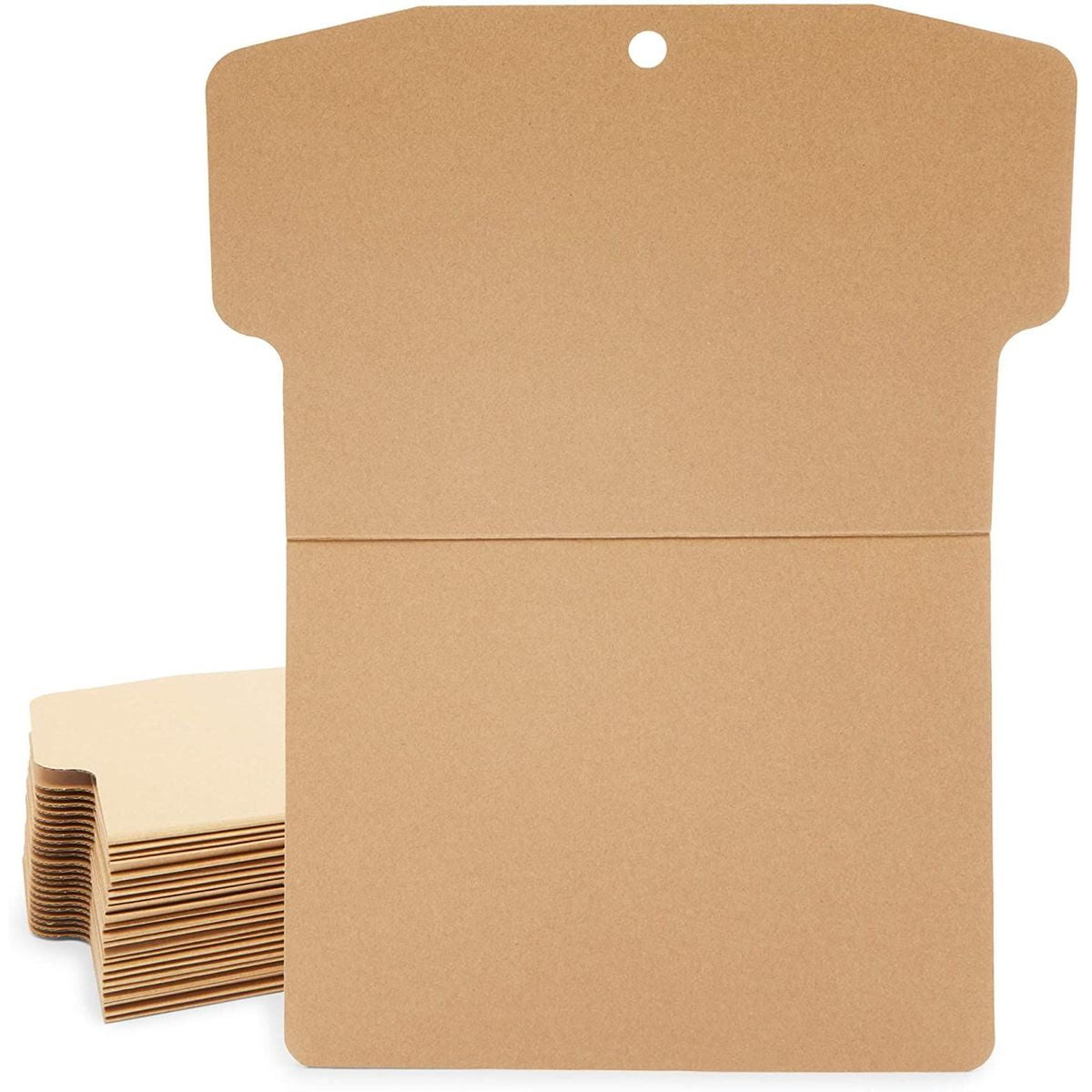 24 Pack Cardboard Shirt Form DIY Craft for Adults, 17x22 inches Fouling Card Boards for Spray Paint Acrylic Painting, T-Shirt Display for Bleaching